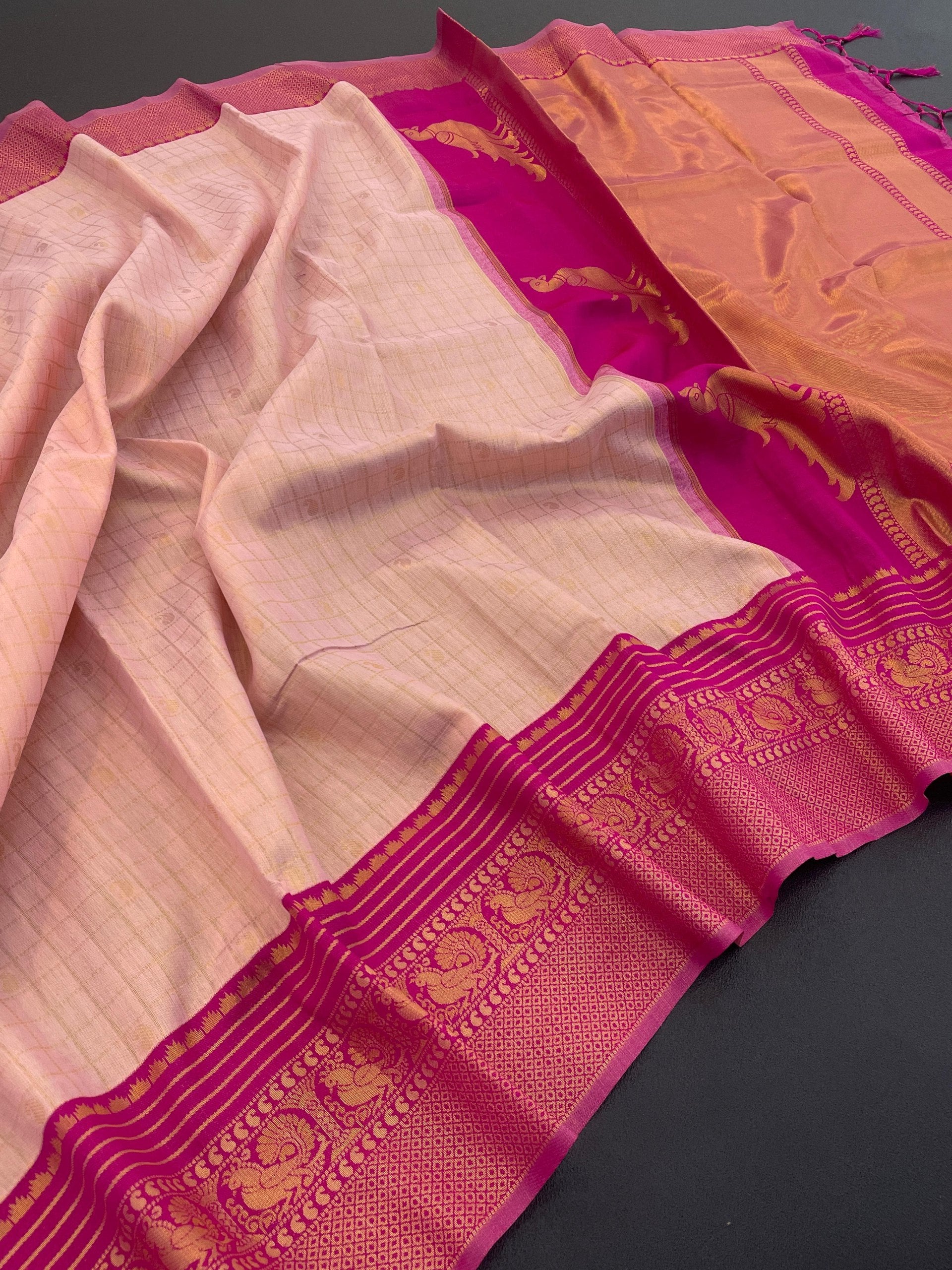 Heritage Weave Beauty Saree -PINK