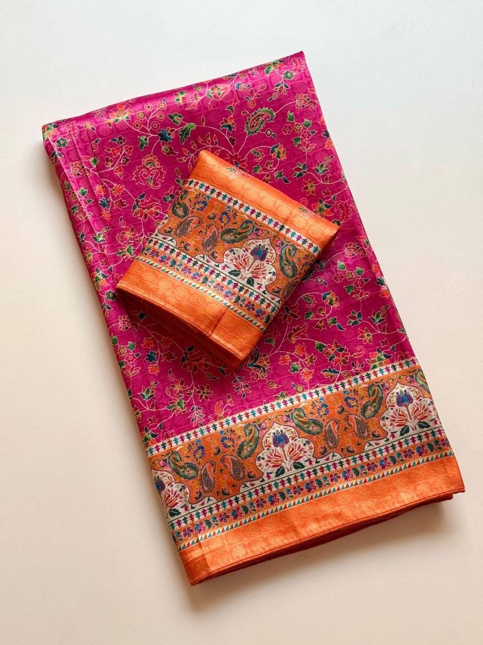 Elegant Pure Dola Jari Weaving Softy Silk Saree - PINK